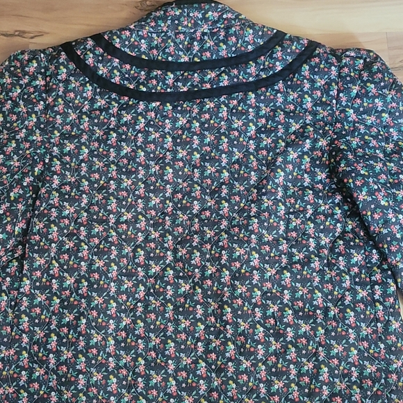 Vintage 70s Quilted Jacket M - Picture 7 of 9